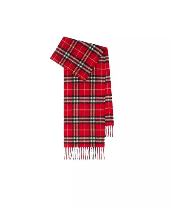 Универсальный клетчатый кашемировый шарф Burberry, красный
Универсальный клетчатый кашемировый шарф Burberry, красный