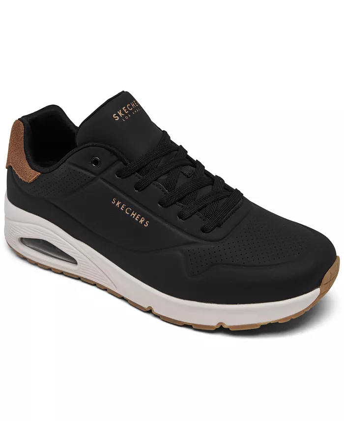 Мужские кроссовки Uno - Suited On Air Memory Foam Wide-Width Casual от Finish Line Skechers, черный
Мужские кроссовки Uno - Suited On Air Memory Foam Wide-Width Casual от Finish Line Skechers, черный