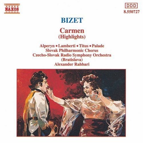 CD диск Bizet: Carmen (highlights)
CD диск Bizet: Carmen (highlights)