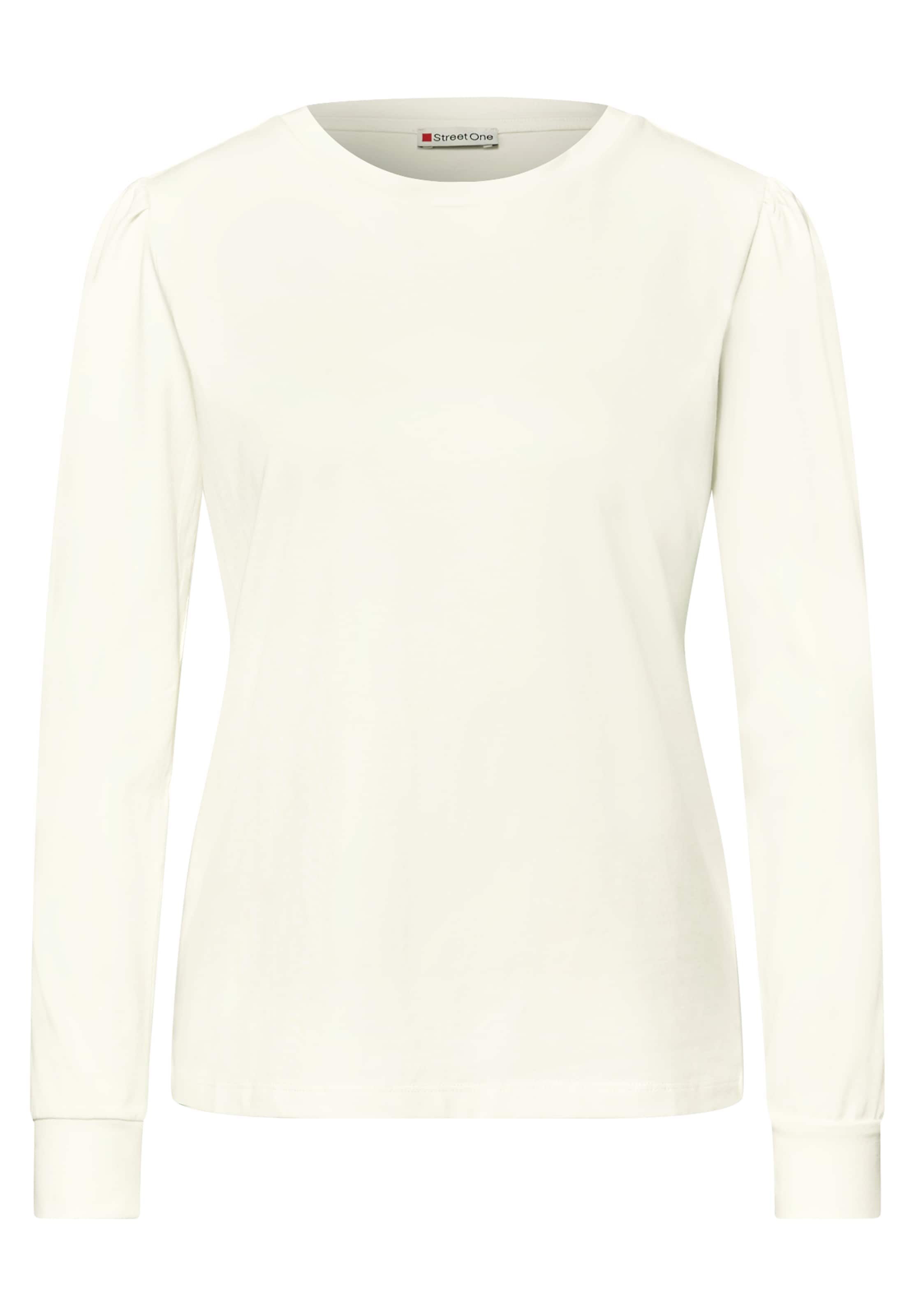 STREET ONE Лонгслив в цвете Off White
STREET ONE Лонгслив в цвете Off White