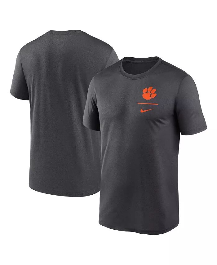 Мужская футболка Clemson Tigers Primary Logo Legend Performance цвета антрацит Nike
Мужская футболка Clemson Tigers Primary Logo Legend Performance цвета антрацит Nike