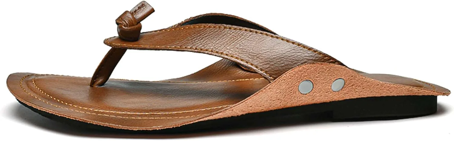 Мужские кожаные шлепанцы летние комфортные повседневные сандалии для прогулок на открытом воздухе модные спортивные повседневные сандалии тапочки Generic, коричневый
Мужские кожаные шлепанцы летние комфортные повседневные сандалии для прогулок на открытом воздухе модные спортивные повседневные сандалии тапочки Generic, коричневый