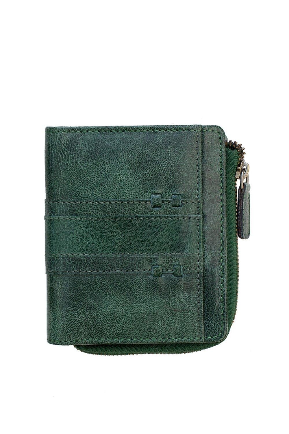 Кожаный кошелек двойного сложения Arizona PRIMEHIDE, зеленый
Кожаный кошелек двойного сложения Arizona PRIMEHIDE, зеленый