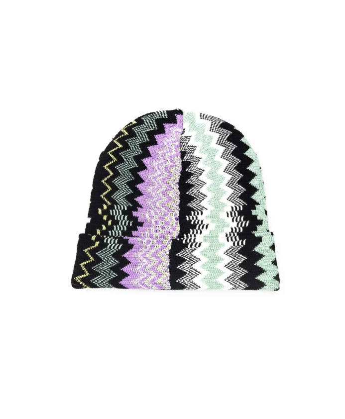 Геометрическая фантазийная шапка-бини из шерстяной смеси, разноцветная Missoni, мультиколор
Геометрическая фантазийная шапка-бини из шерстяной смеси, разноцветная Missoni, мультиколор