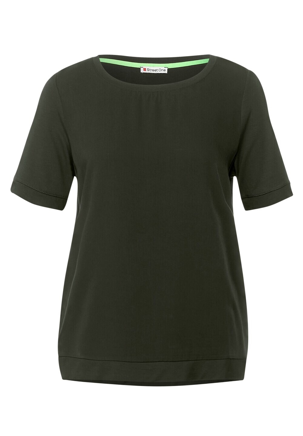 Рубашка STREET ONE, темно-зеленый
Рубашка STREET ONE, темно-зеленый