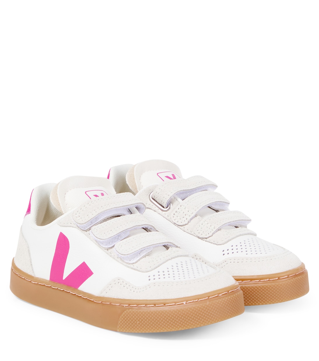 Кожаные кроссовки V-90 Veja Kids, White_Mia_Natural
Кожаные кроссовки V-90 Veja Kids, White_Mia_Natural
