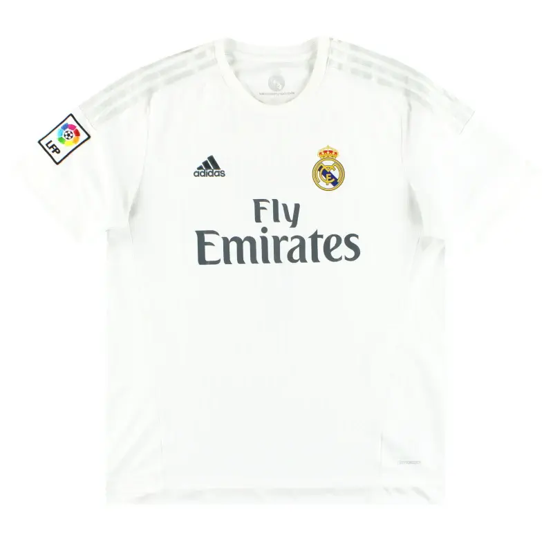 Adidas Футболка Real Madrid 2015 16 Home Ronaldo мужская белая
Adidas Футболка Real Madrid 2015 16 Home Ronaldo мужская белая