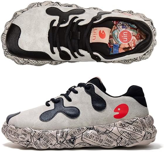 Мужские раскрашенные модные кроссовки UIN для прогулок и путешествий Figueras, темно-серый
Мужские раскрашенные модные кроссовки UIN для прогулок и путешествий Figueras, темно-серый