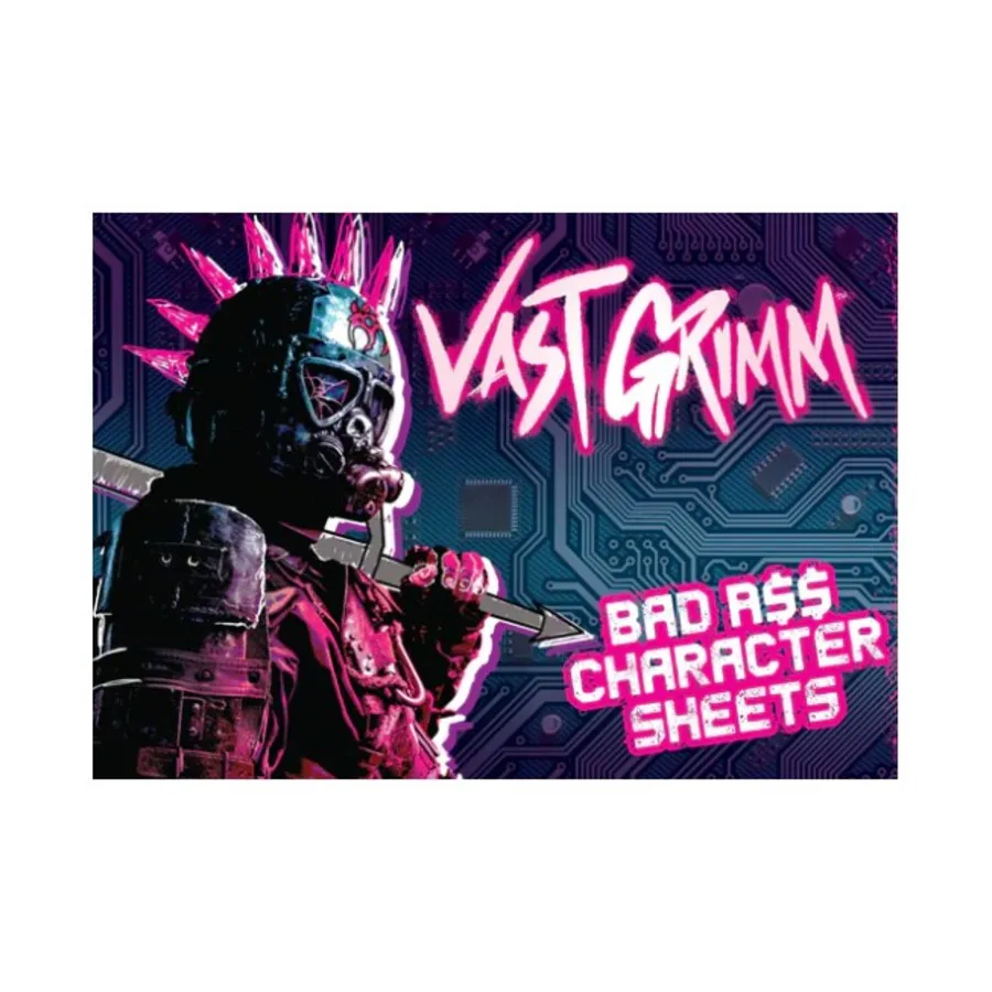 Character Sheet Tear Pad, Vast Grim (Infinite Black), мягкая обложка
Character Sheet Tear Pad, Vast Grim (Infinite Black), мягкая обложка