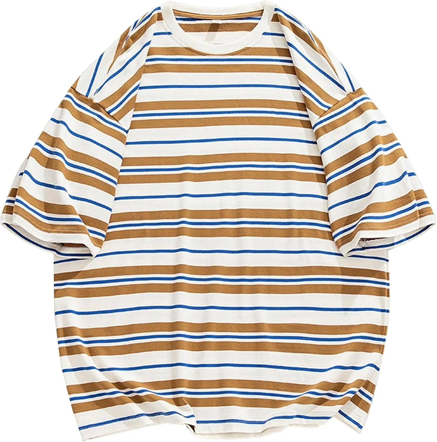 Мужская полосатая футболка с коротким рукавом Regular Fit VgueElegc
Мужская полосатая футболка с коротким рукавом Regular Fit VgueElegc