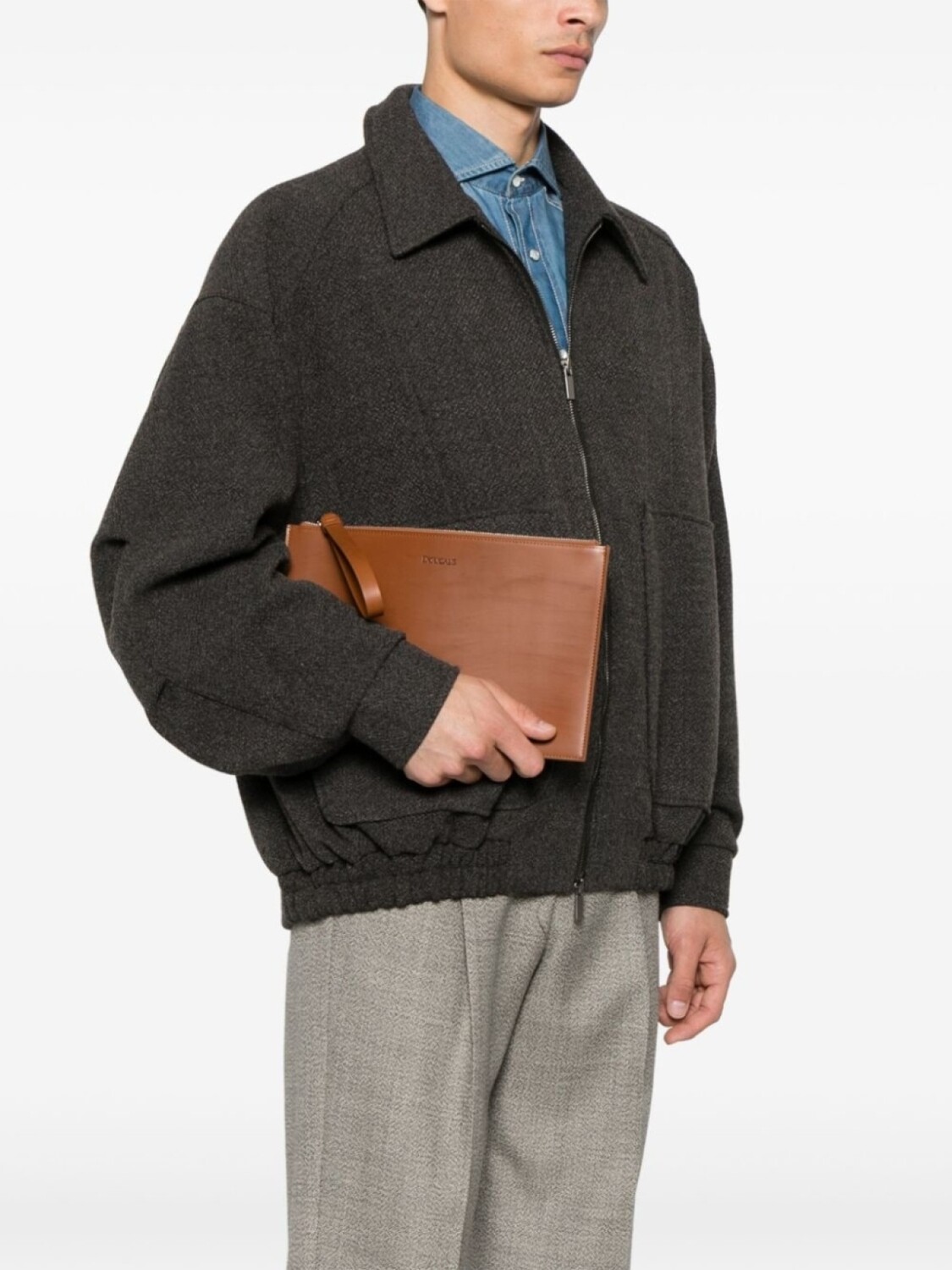 Doucal's клатч Palmellato, коричневый
Doucal's клатч Palmellato, коричневый