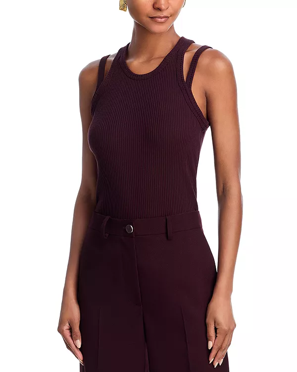 Майка-Борцовка с двойными лямками Helmut Lang, коричневый
Майка-Борцовка с двойными лямками Helmut Lang, коричневый