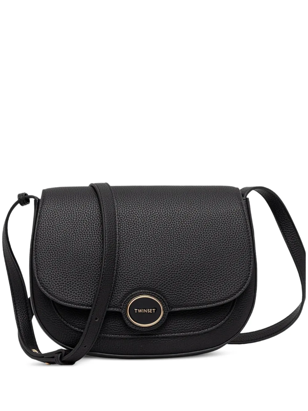Сумка-сэтчел из кожи Twinset, черный
Сумка-сэтчел из кожи Twinset, черный