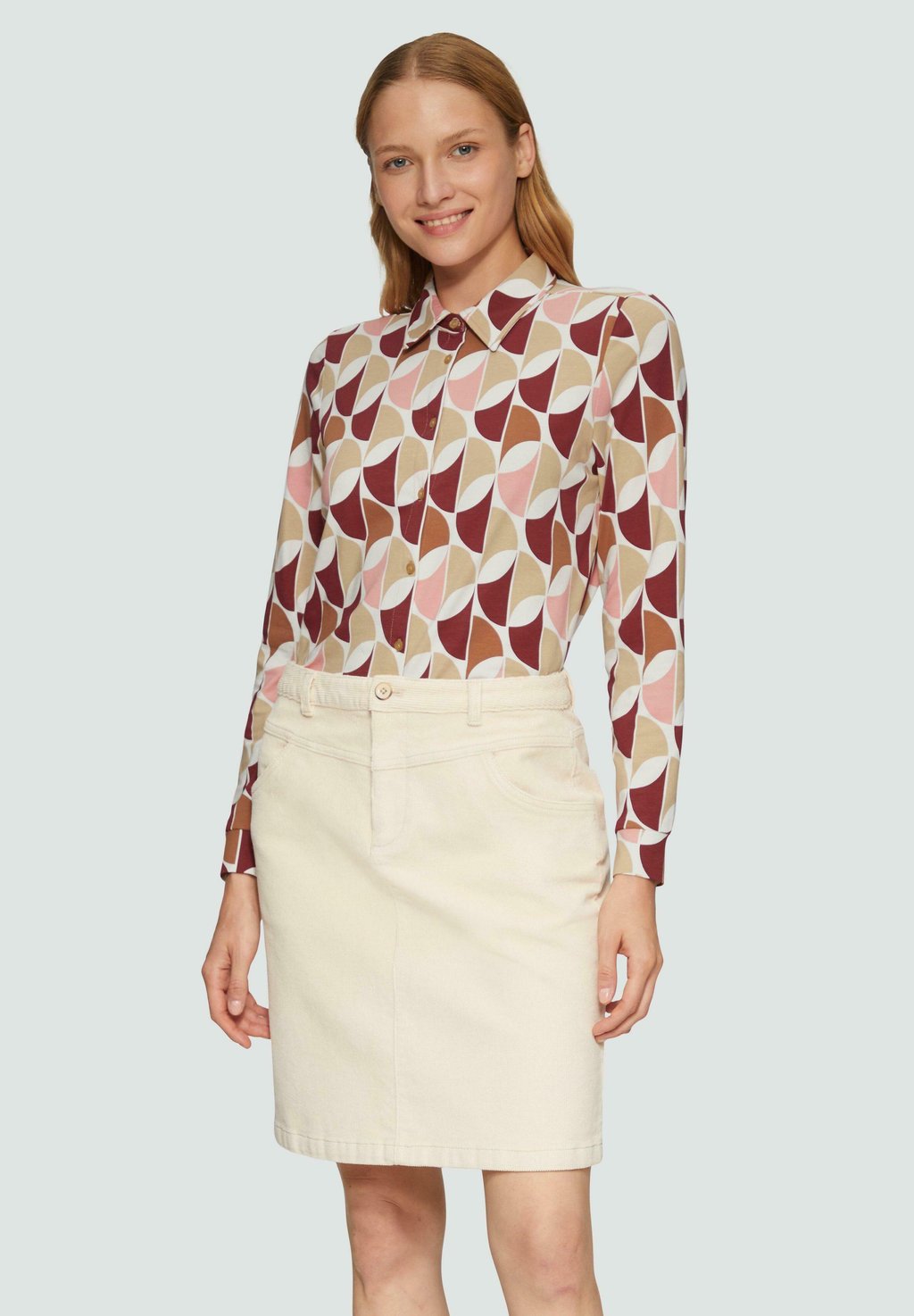 Блузка на пуговицах s.Oliver, красный
Блузка на пуговицах s.Oliver, красный