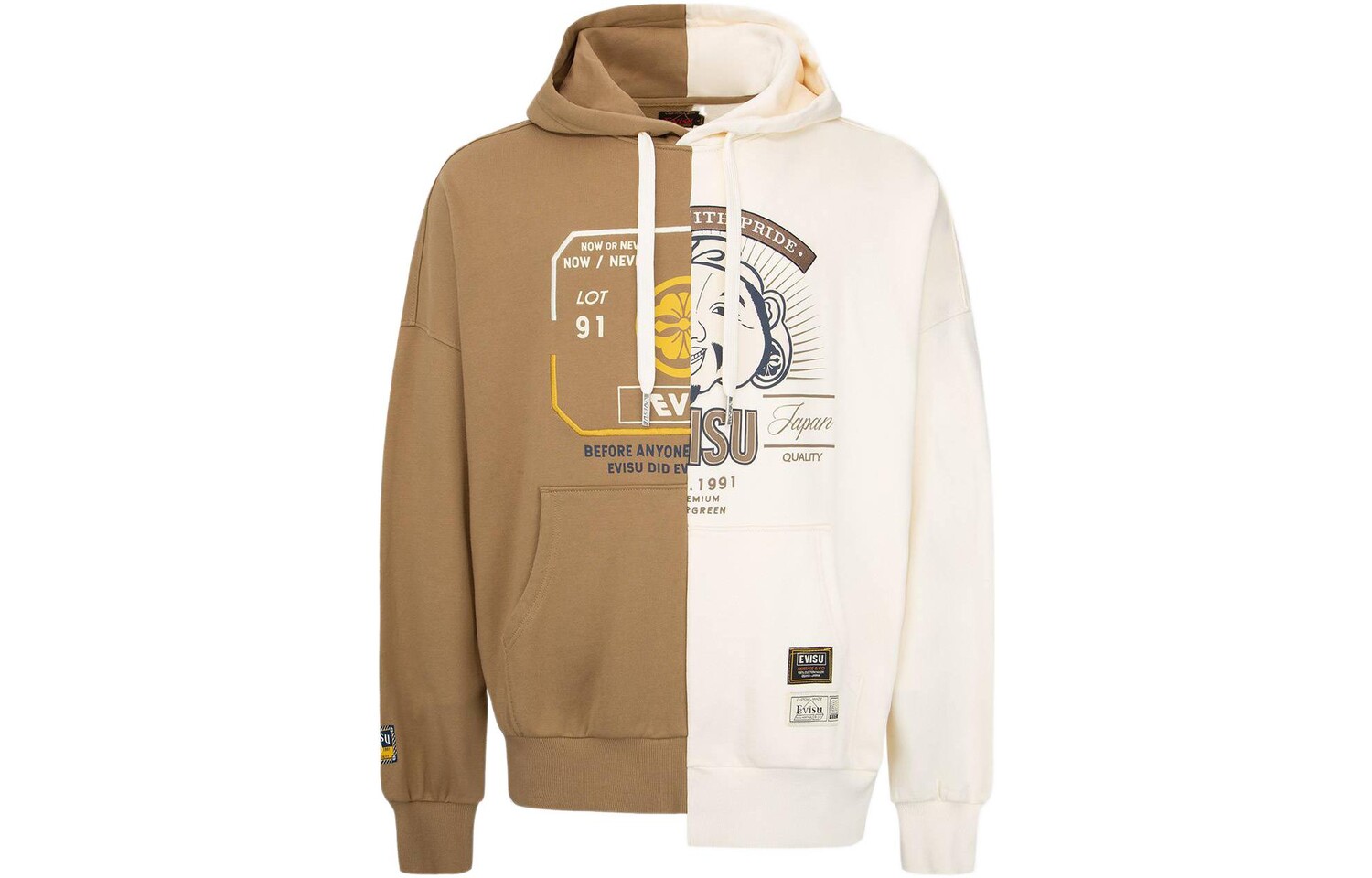 Толстовка мужская многоцветная Evisu, цвет Multicolor
Толстовка мужская многоцветная Evisu, цвет Multicolor