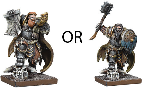 Миниатюра Mantic Games Kings of War 3E: Northern Alliance Lord/Skald
Миниатюра Mantic Games Kings of War 3E: Northern Alliance Lord/Skald