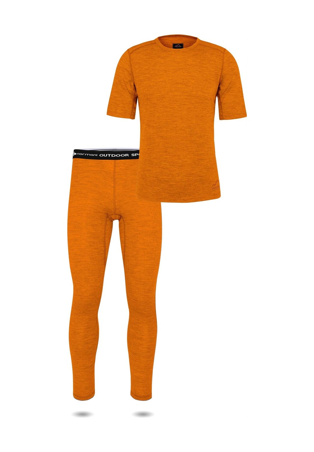 Мужской комплект из футболки и трусов из мериноса normani, оранжевый
Мужской комплект из футболки и трусов из мериноса normani, оранжевый