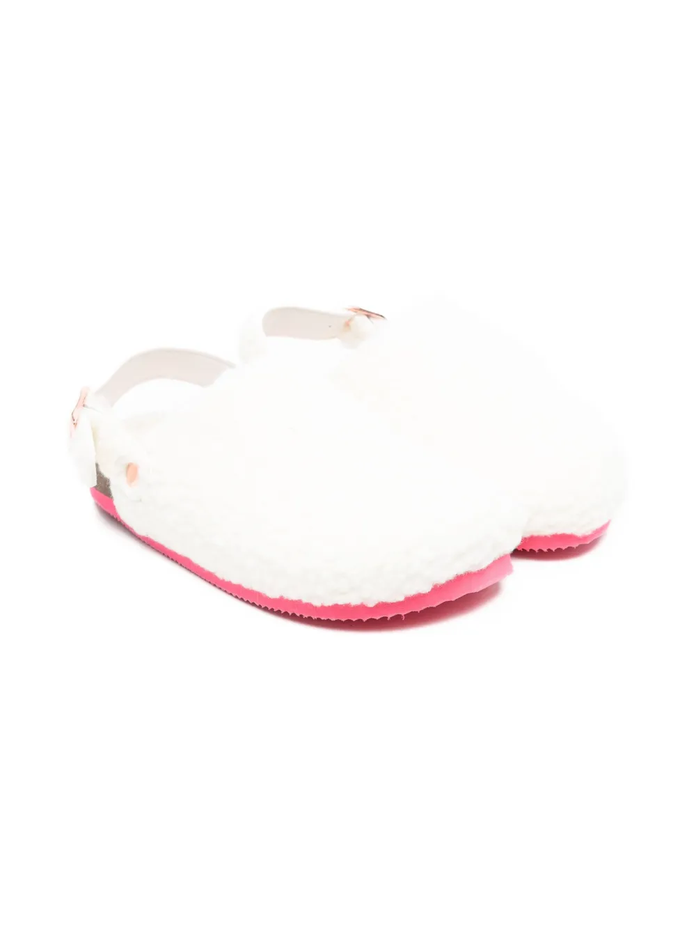 Пушистые тапочки с открытой пяткой Billieblush, белый
Пушистые тапочки с открытой пяткой Billieblush, белый