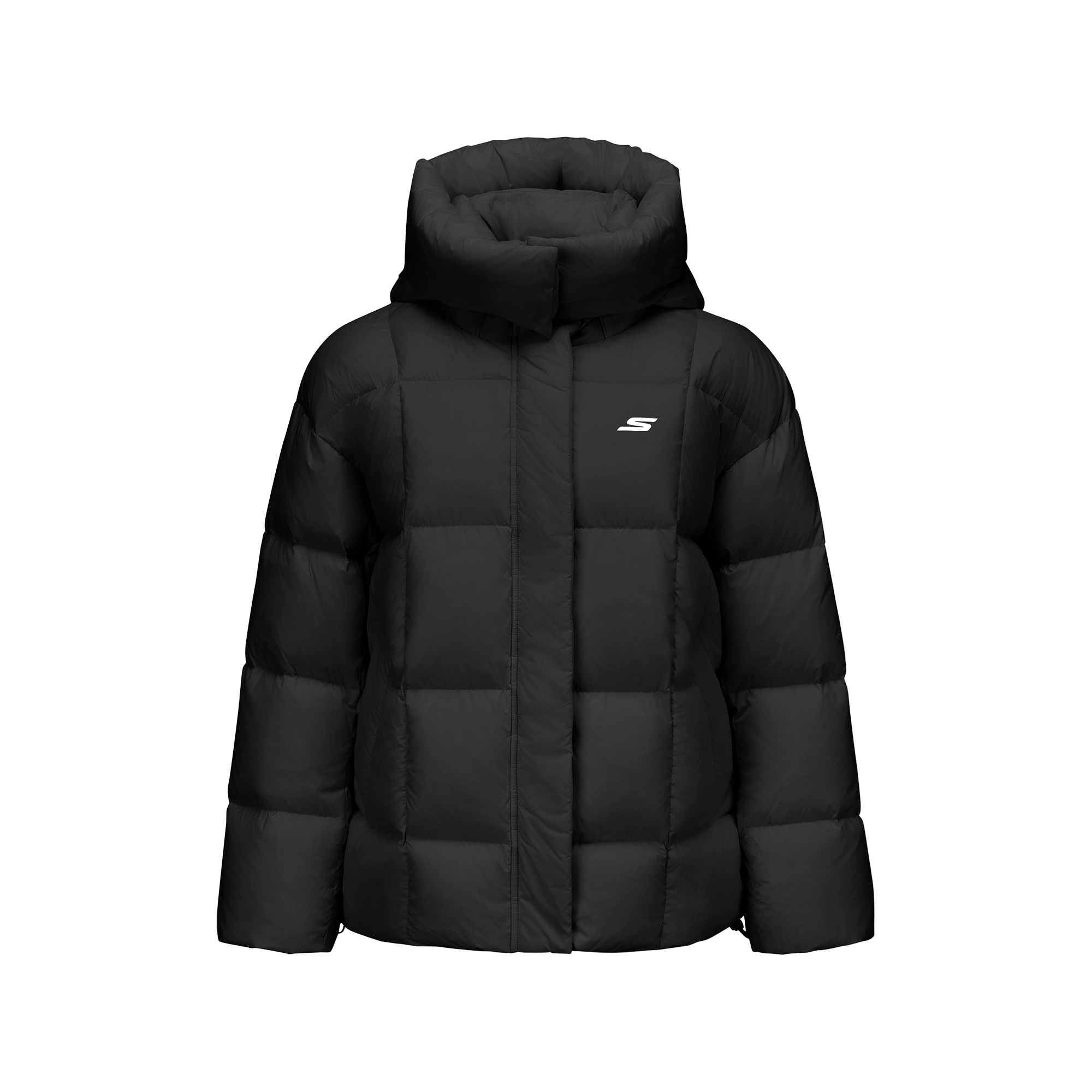 Skechers Спортивная куртка пуховик женская, Carbon Black/0018
Skechers Спортивная куртка пуховик женская, Carbon Black/0018