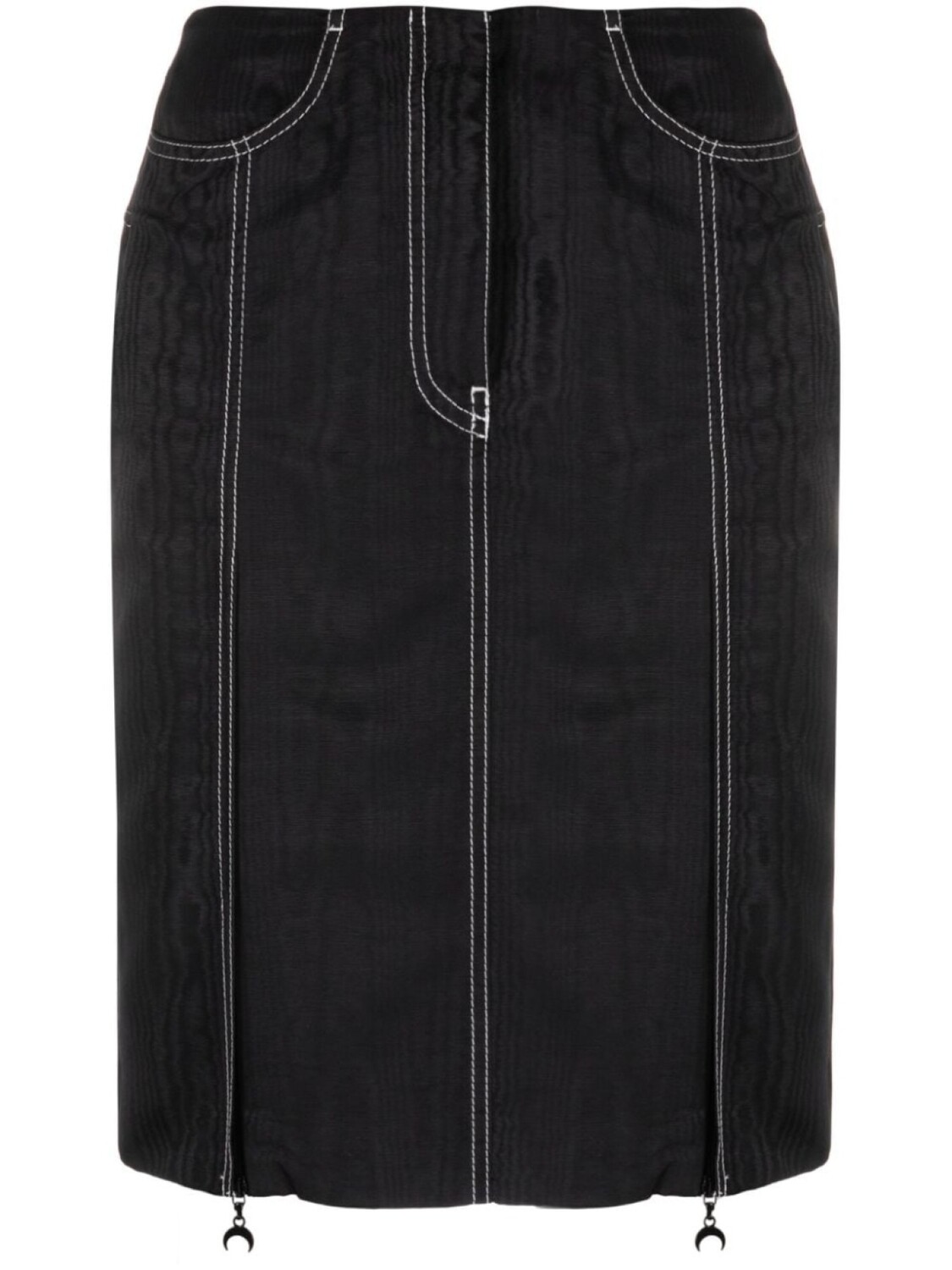 Юбка с подвесками Marine Serre, черный
Юбка с подвесками Marine Serre, черный