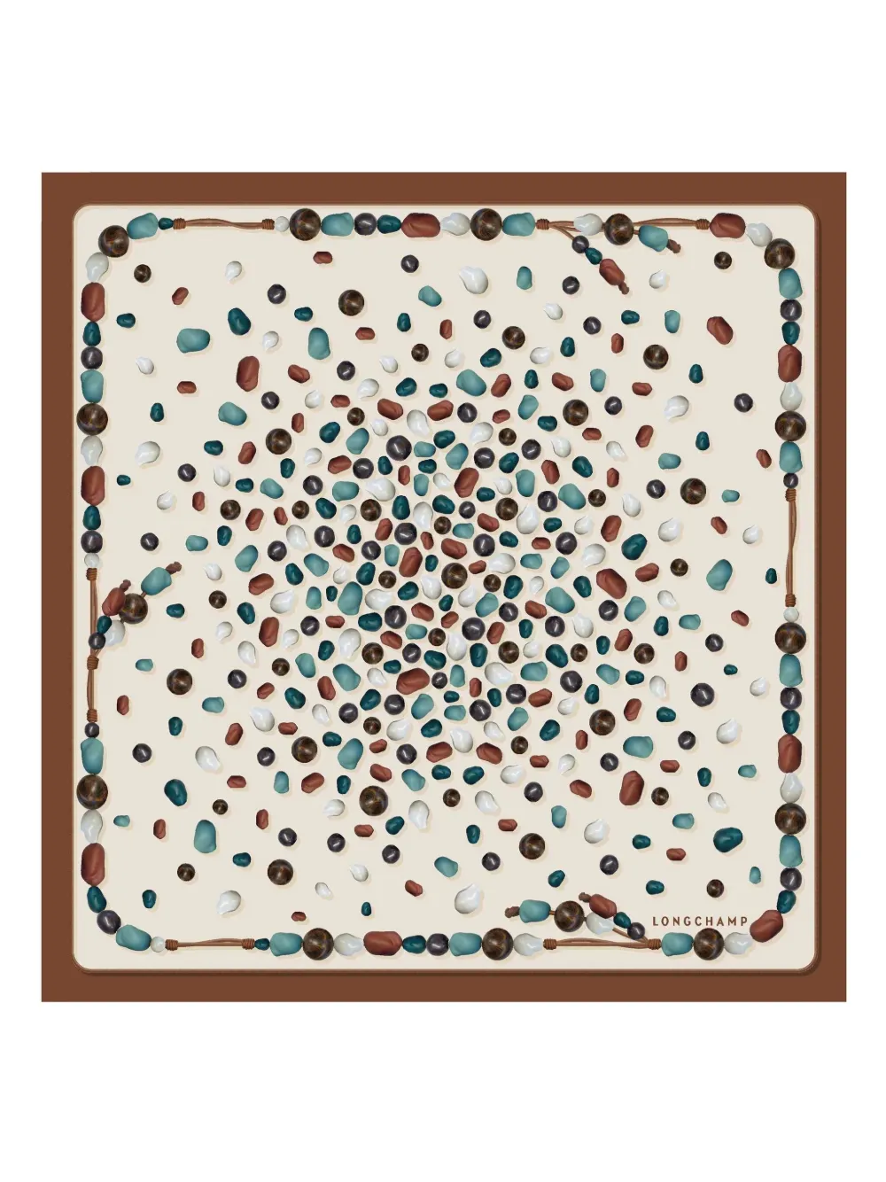 Шелковый платок Perles de Paris с принтом Longchamp, нейтральный
Шелковый платок Perles de Paris с принтом Longchamp, нейтральный