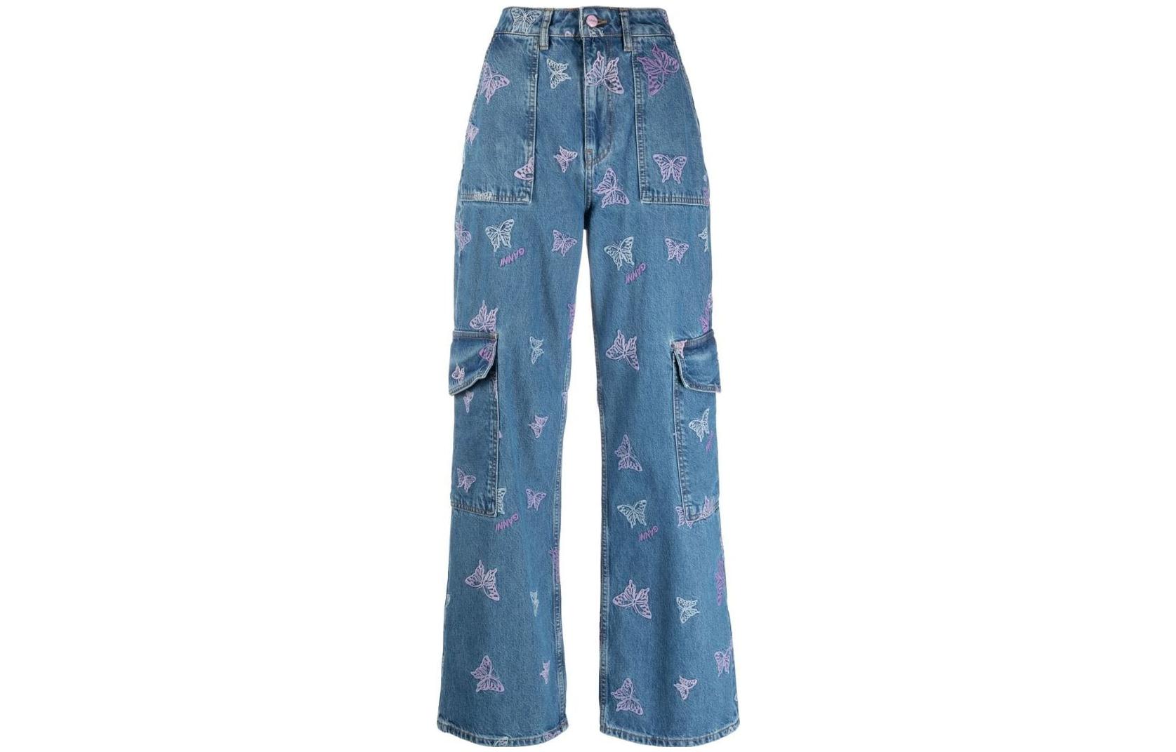 Джинсы Butterfly Jean 'Denim' GANNI, синий
Джинсы Butterfly Jean 'Denim' GANNI, синий