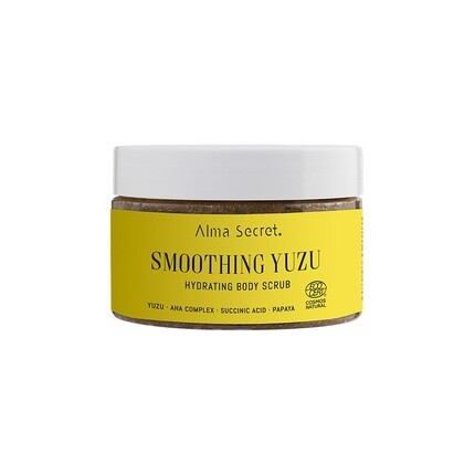 Alma Secret Скраб для тела Yuzu с AHA-кислотами, скраб для тела с ферментами папайи и янтарной кислотой для всех типов кожи Ecocert Cosmos Natural 250 мл
Alma Secret Скраб для тела Yuzu с AHA-кислотами, скраб для тела с ферментами папайи и янтарной кислотой для всех типов кожи Ecocert Cosmos Natural 250 мл