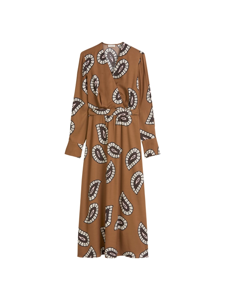 Marc O'Polo Платье-халат А-образного силуэта темно-бежевого цвета
Marc O'Polo Платье-халат А-образного силуэта темно-бежевого цвета