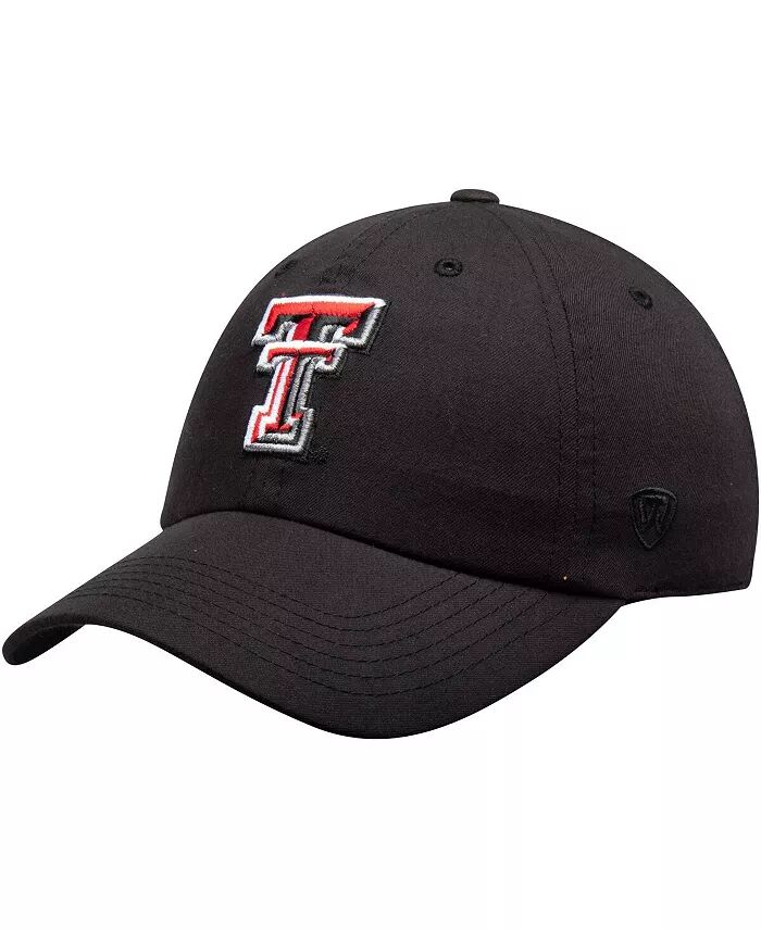 Мужская черная кепка Texas Tech Red Raiders Primary Logo Staple Adjustable Hat Top of the World
Мужская черная кепка Texas Tech Red Raiders Primary Logo Staple Adjustable Hat Top of the World