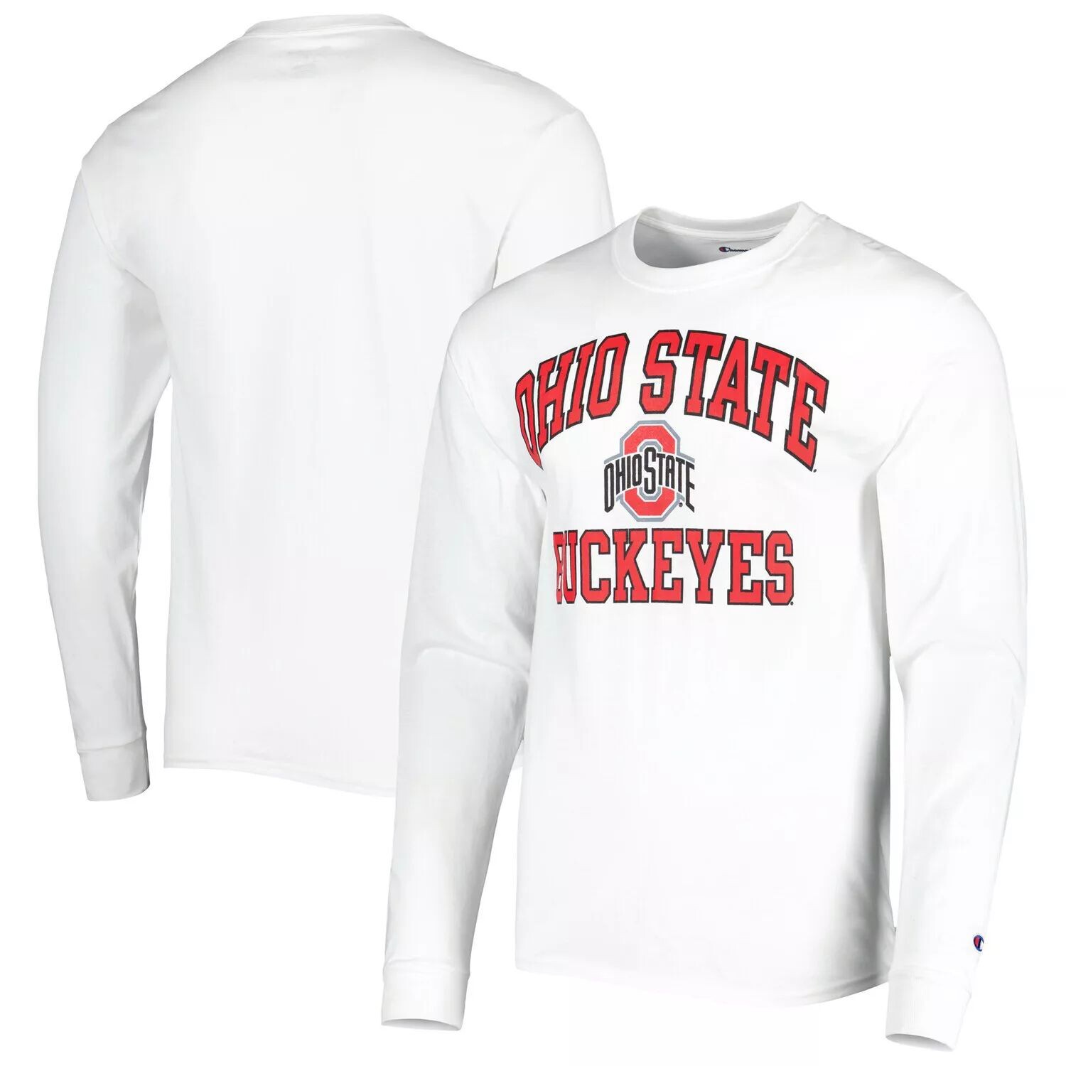 Мужская белая футболка с длинным рукавом Ohio State Buckeyes High Motor Champion, Белый, Мужская белая футболка с длинным рукавом Ohio State Buckeyes High Motor Champion
Мужская белая футболка с длинным рукавом Ohio State Buckeyes High Motor Champion, Белый, Мужская белая футболка с длинным рукавом Ohio State Buckeyes High Motor Champion