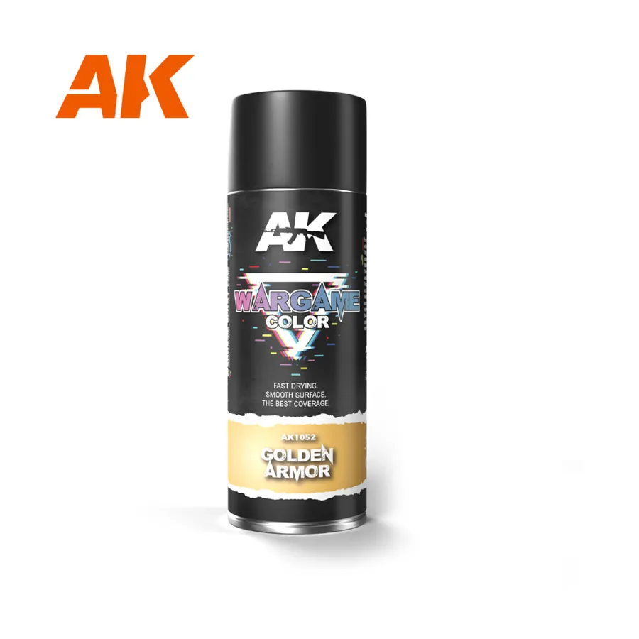 Спрей «Золотая броня», AK Wargame Battle Grounds - Spray Paints
Спрей «Золотая броня», AK Wargame Battle Grounds - Spray Paints