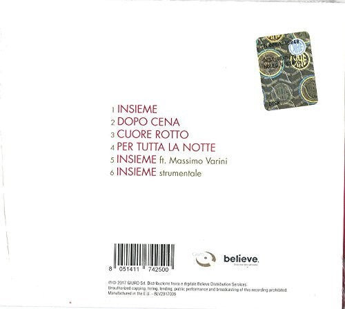 CD диск Farinacci, Valeria: Insieme
CD диск Farinacci, Valeria: Insieme