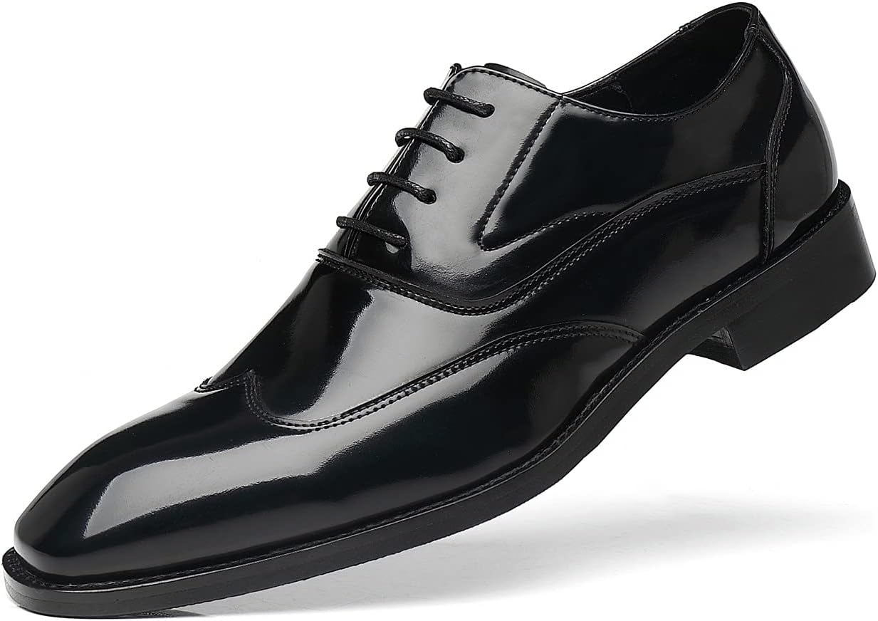 Мужские повседневные туфли Santimon с крыльями, дерби классические, вытертая кожа, дерби формальные оксфорды, черный
Мужские повседневные туфли Santimon с крыльями, дерби классические, вытертая кожа, дерби формальные оксфорды, черный