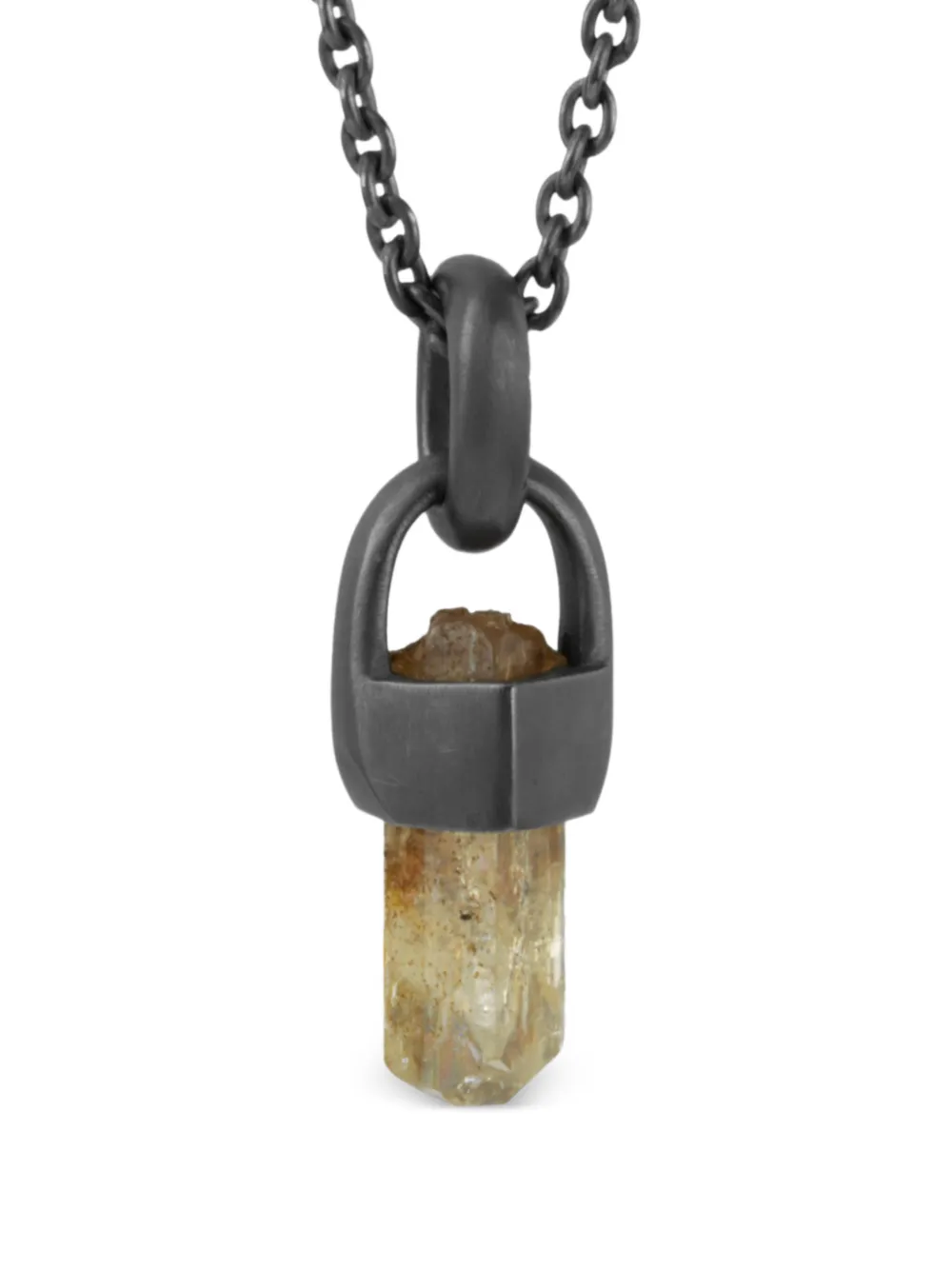 Серебряное ожерелье-талисман с имперским топазом Parts Of Four
Серебряное ожерелье-талисман с имперским топазом Parts Of Four