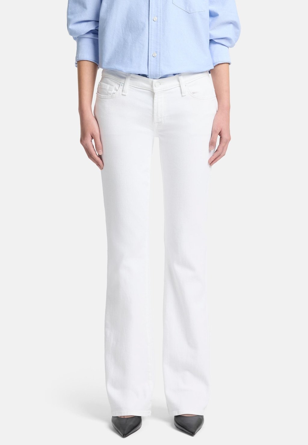 Джинсы Bootcut ORIGINAL TAILORLESS 7 for all mankind, белый
Джинсы Bootcut ORIGINAL TAILORLESS 7 for all mankind, белый