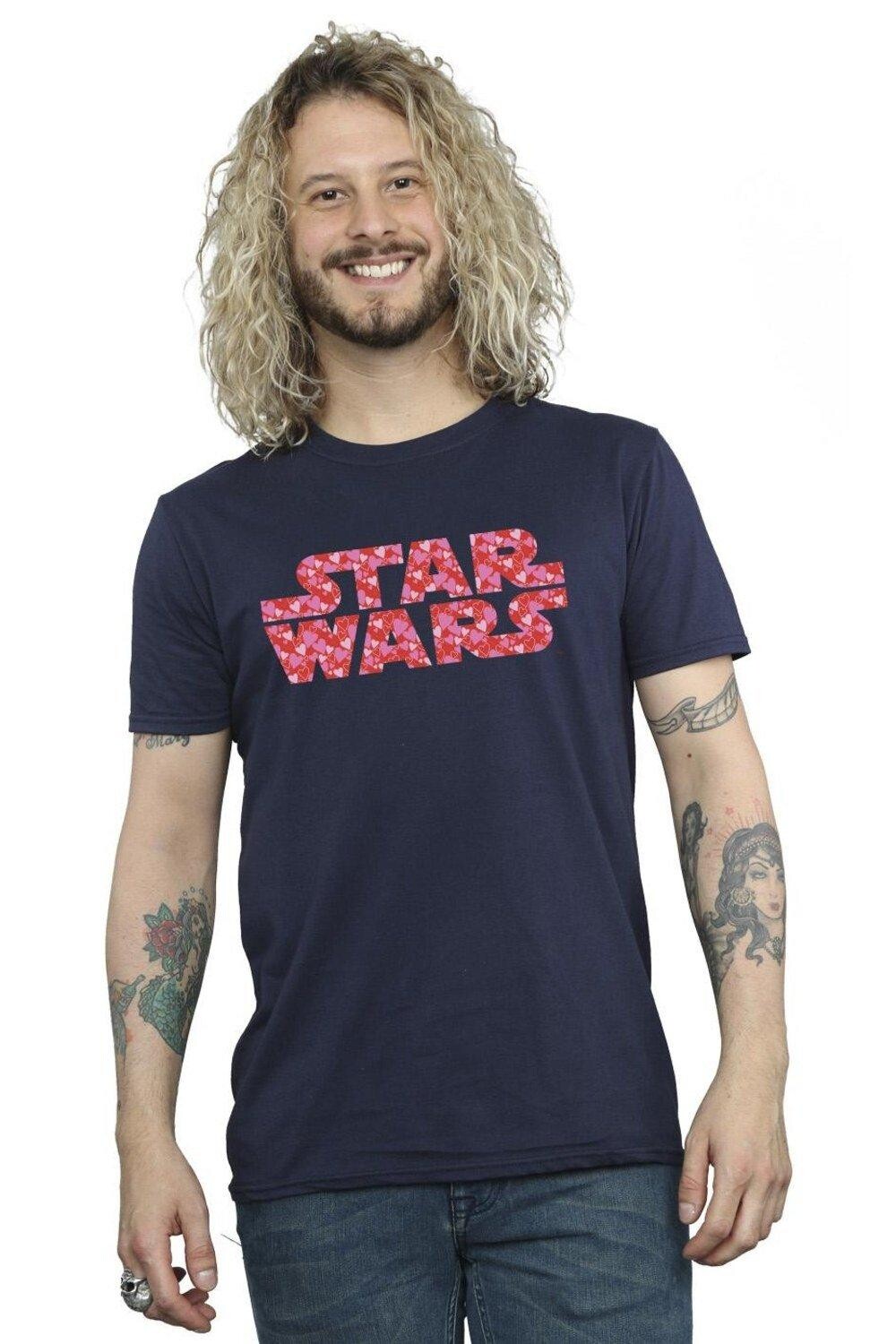 футболка с логотипом в форме сердца Star Wars, темно-синий
футболка с логотипом в форме сердца Star Wars, темно-синий