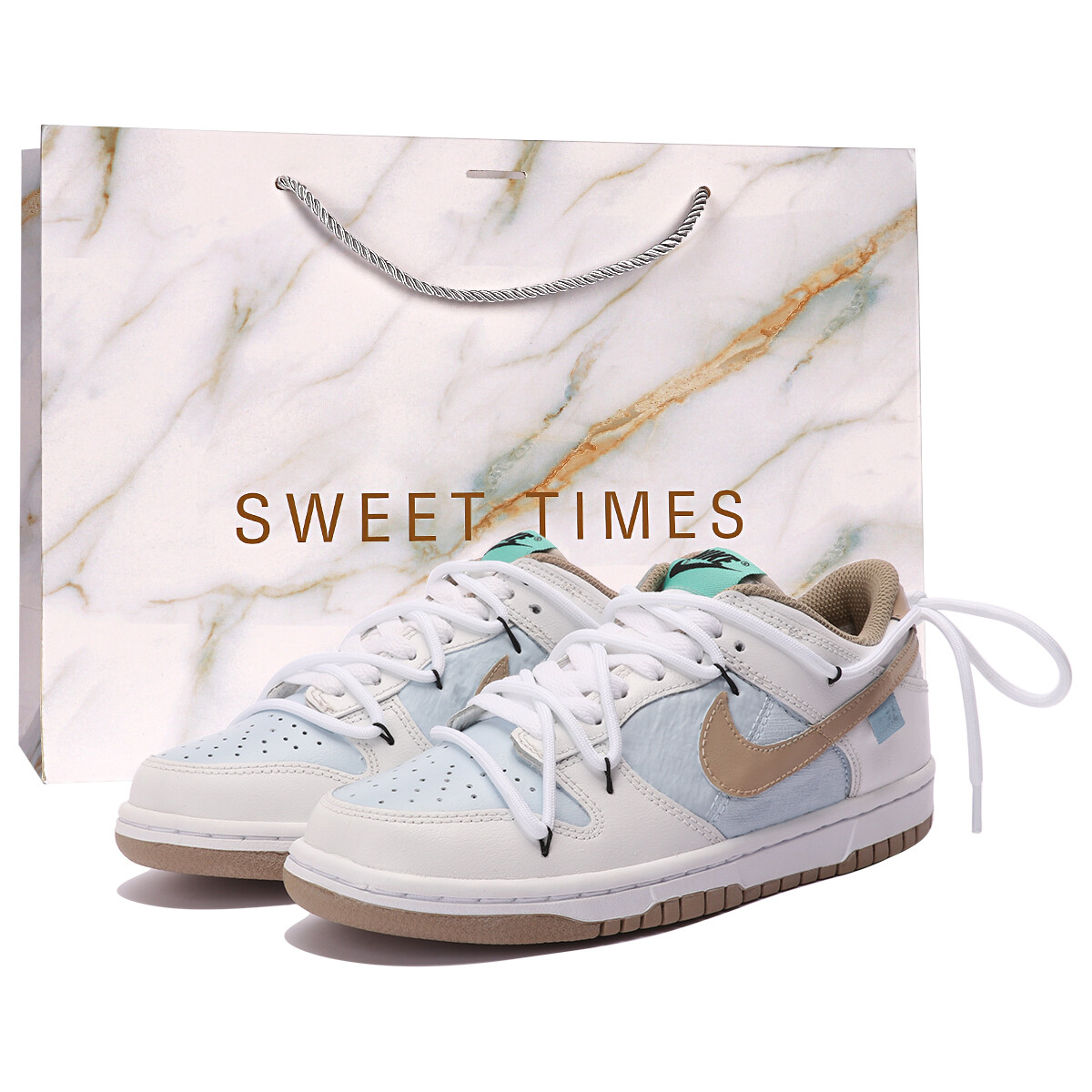 Кроссовки Nike Dunk Skateboarding Shoes Women's Low-top Blue/white/brown, коричневый
Кроссовки Nike Dunk Skateboarding Shoes Women's Low-top Blue/white/brown, коричневый