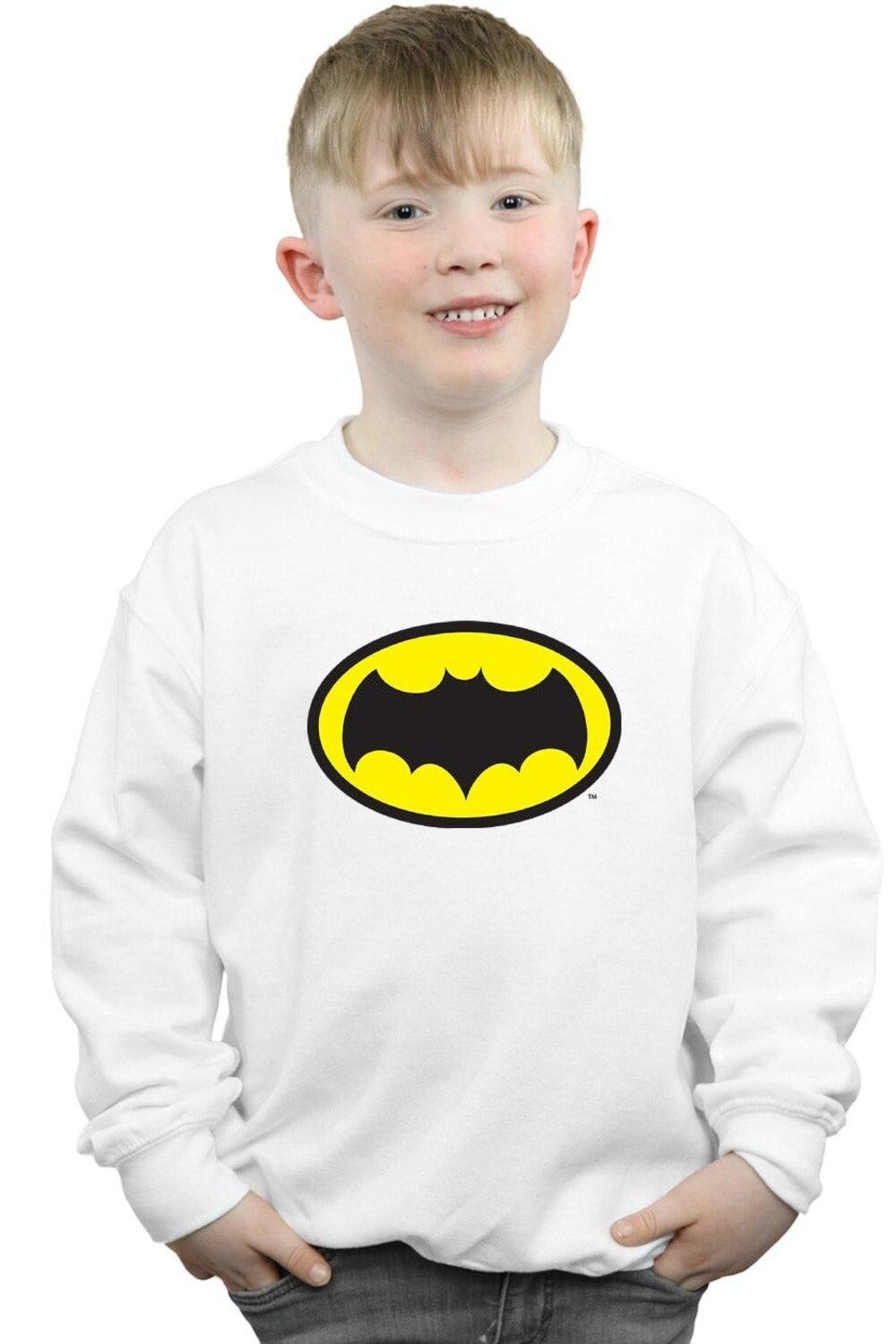 Толстовка с логотипом сериала «Бэтмен» DC Comics, белый
Толстовка с логотипом сериала «Бэтмен» DC Comics, белый
