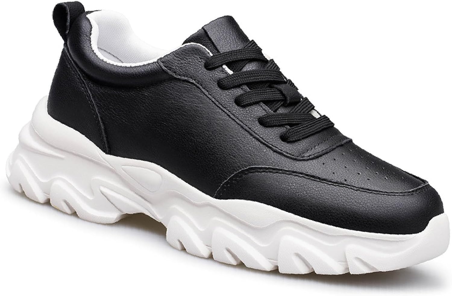 Унисекс кроссовки на платформе, слипоны, шнуровка, удобные, с скрытым увеличением, с мемори-пеной, кожаные, стильные, на танкетке, для ходьбы Bhdjk, черный
Унисекс кроссовки на платформе, слипоны, шнуровка, удобные, с скрытым увеличением, с мемори-пеной, кожаные, стильные, на танкетке, для ходьбы Bhdjk, черный