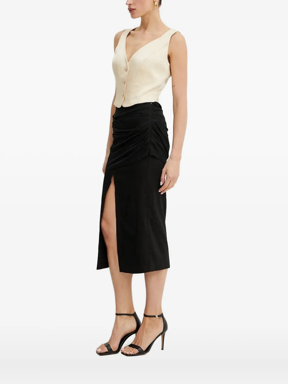 Топ без рукавов с застежкой на пуговицы спереди GUESS USA, нейтральный
Топ без рукавов с застежкой на пуговицы спереди GUESS USA, нейтральный