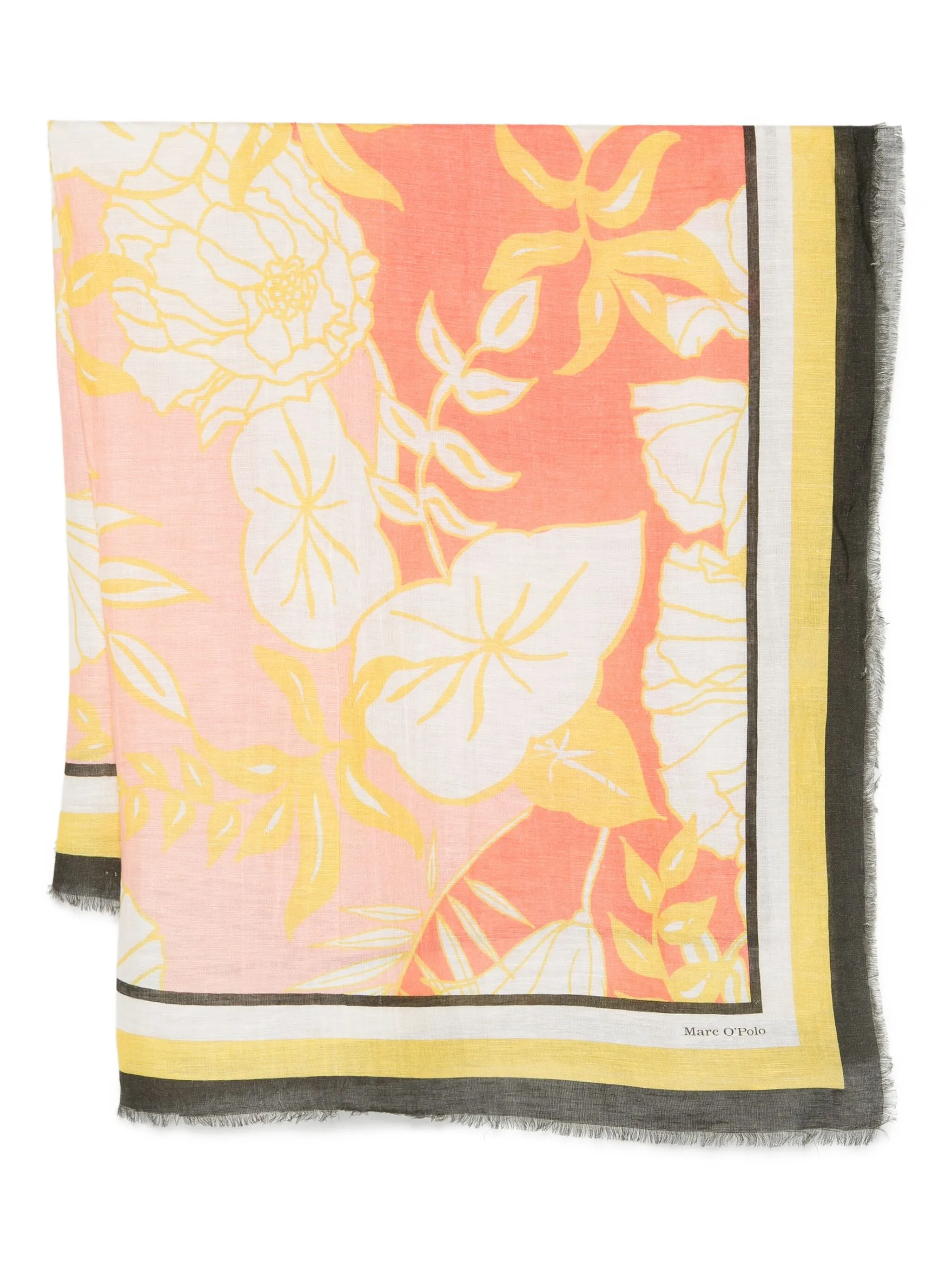 Льняной шарф с цветочным принтом Marc O'Polo, желтый
Льняной шарф с цветочным принтом Marc O'Polo, желтый
