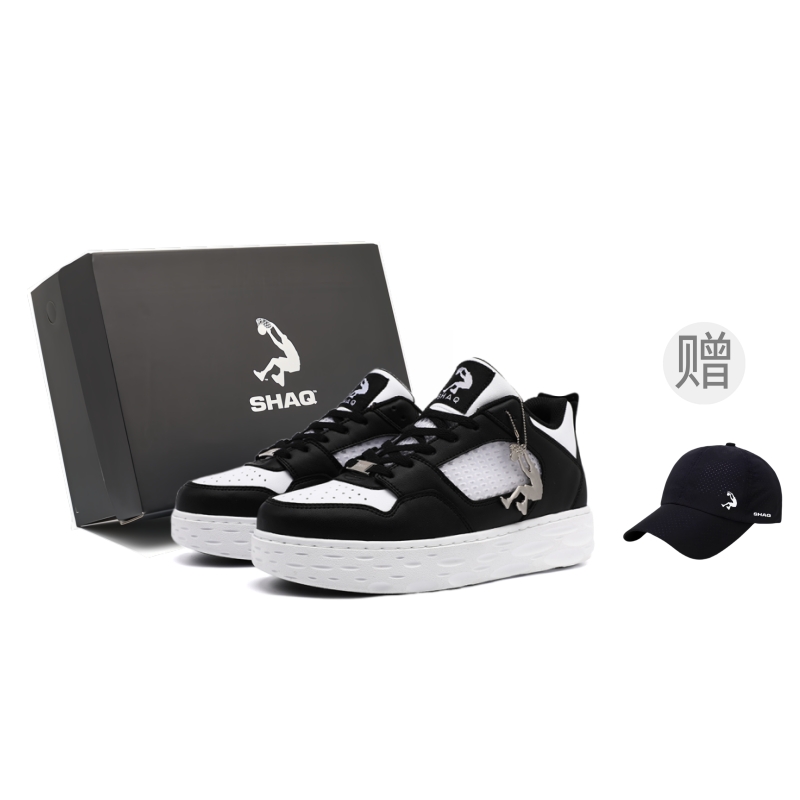 SHAQ Нескользящие, износостойкие, дышащие низкие кроссовки для скейтбординга, мужские, черно-белые
SHAQ Нескользящие, износостойкие, дышащие низкие кроссовки для скейтбординга, мужские, черно-белые