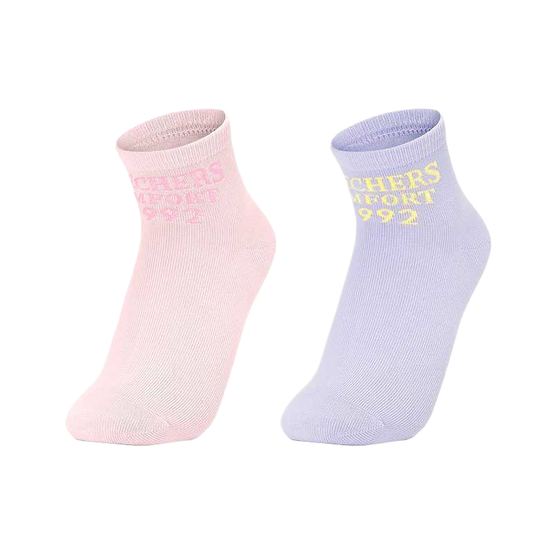 Детский носок Skechers, розовый/фиолетовый
Детский носок Skechers, розовый/фиолетовый