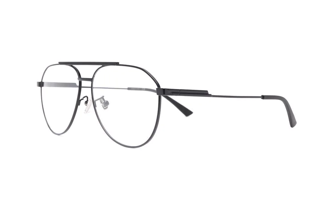 Очки в авиаторской оправе Double Bridge Bottega Veneta, черный
Очки в авиаторской оправе Double Bridge Bottega Veneta, черный