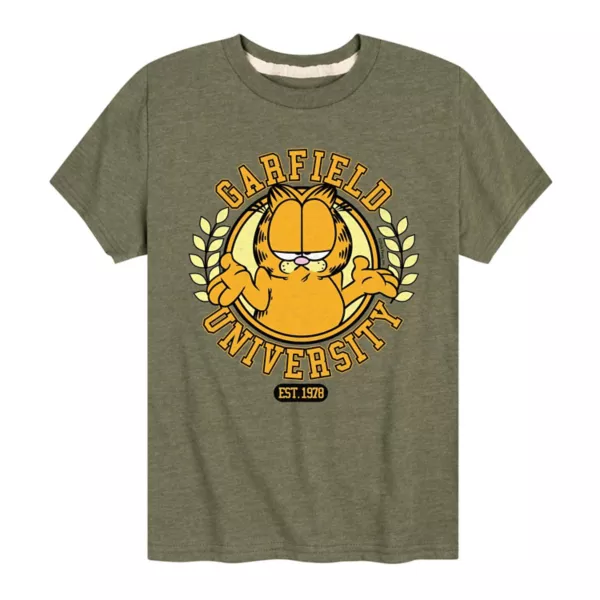 Футболка с принтом Garfield University для мальчиков 8-20 лет Licensed Character, зеленый
Футболка с принтом Garfield University для мальчиков 8-20 лет Licensed Character, зеленый