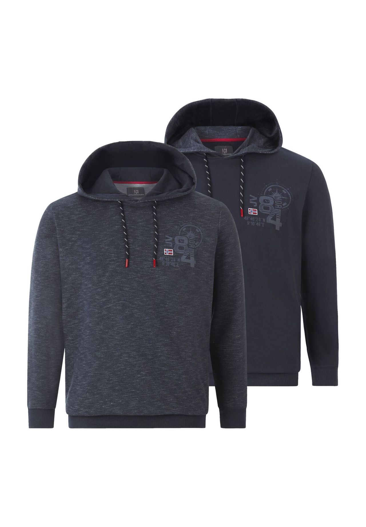 Двойная толстовка AMUND JAN VANDERSTORM, темно-синий
Двойная толстовка AMUND JAN VANDERSTORM, темно-синий