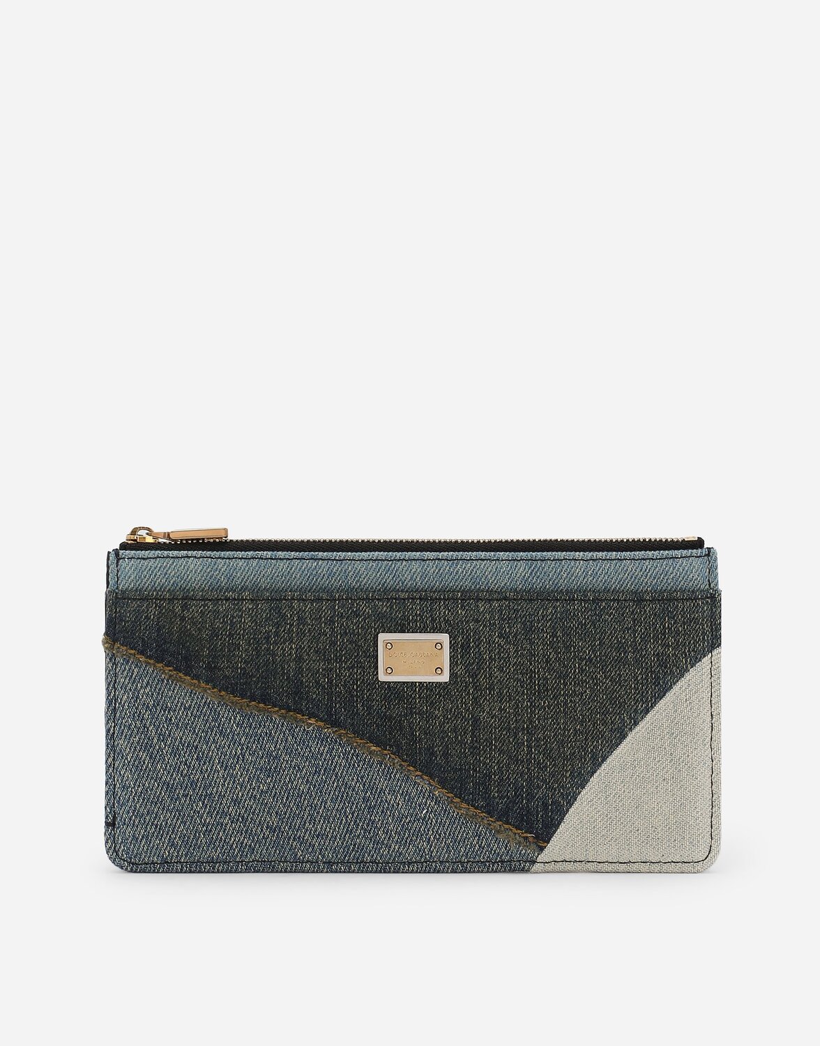Большой джинсовый держатель для карт Dolce & Gabbana, синий
Большой джинсовый держатель для карт Dolce & Gabbana, синий
