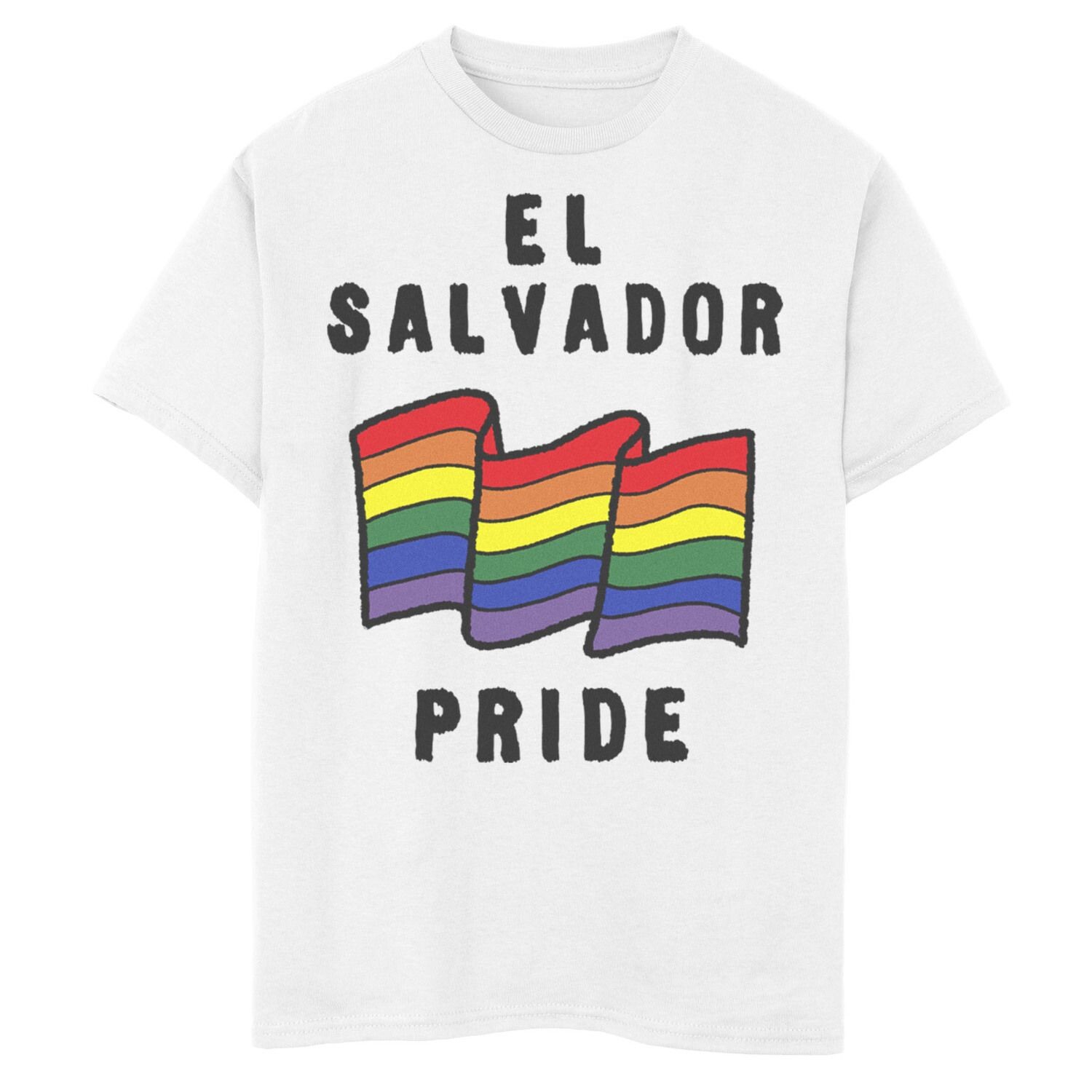 Футболка с рисунком флага Gonzalez El Salvador Pride для мальчиков Licensed Character
Футболка с рисунком флага Gonzalez El Salvador Pride для мальчиков Licensed Character