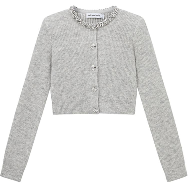 Трикотаж Женский Светло-серый Self-portrait
Трикотаж Женский Светло-серый Self-portrait