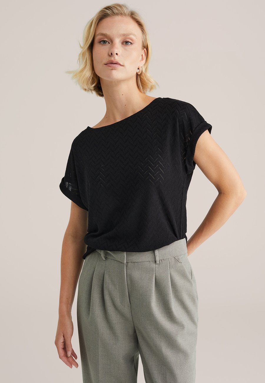 Футболка WE Fashion Basic T-shirt, Black, Черный, Футболка WE Fashion Basic T-shirt, Black
Футболка WE Fashion Basic T-shirt, Black, Черный, Футболка WE Fashion Basic T-shirt, Black